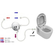 Connect - Wc suspendat cu functie de bideu 